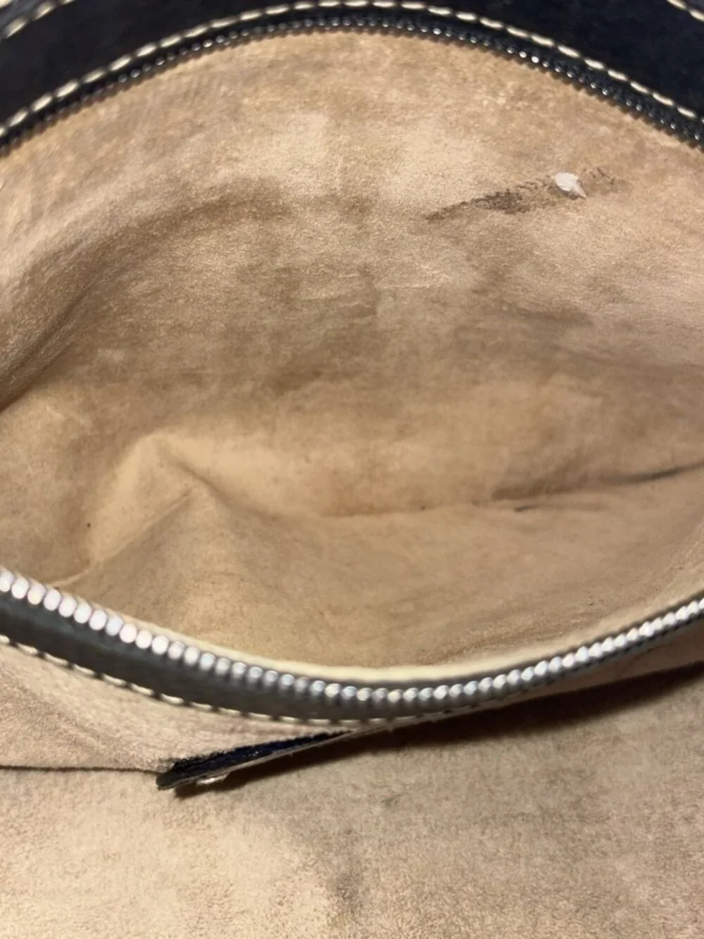 Fendi Sellaria Shoulder Bag Purse Crossbody Black/white Stitching SEE PHOTOS - Picture 11 of 16